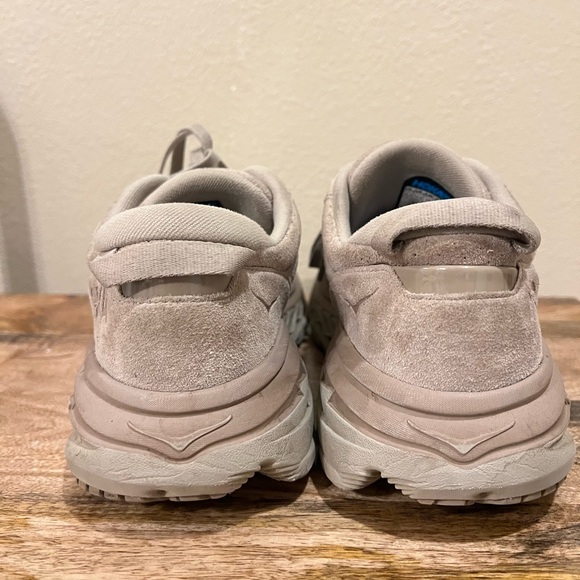 HOKA One One Bondi L Running ShoeSuede Simply Taupe Pumice Stone Men’s Size 11.5 - Picture 6 of 10